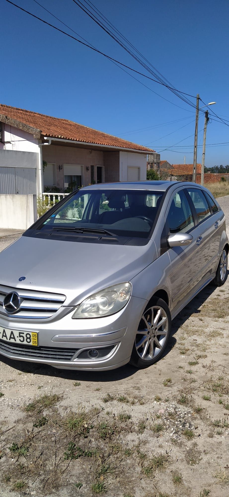 Mercedes B200 turbo de 2005,  gasolina e gpl com 193cv,