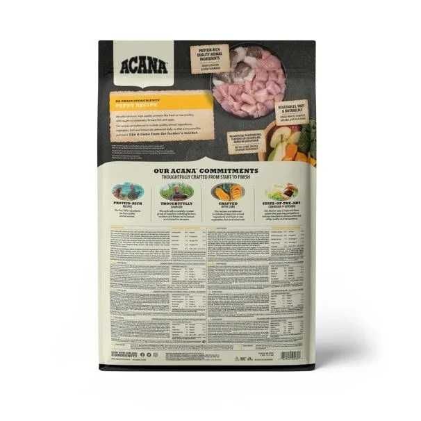 ACANA Puppy & Junior 17 kg – Pełnoporcjowa Karma dla Szczeniąt +GRATIS
