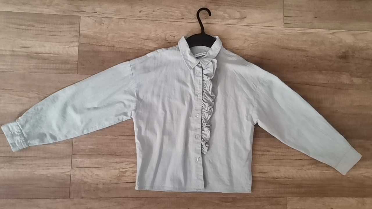 Eleganckie bluzki dla dziewczynek/bliźniaczek r 134 Reserved