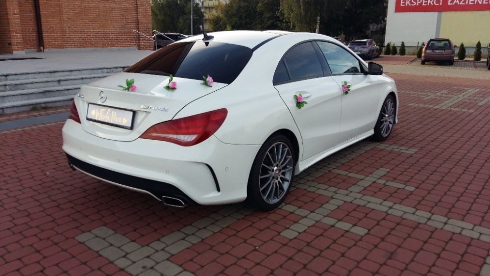 Samochód do ślubu! Auto do ślubu! Piękny Mercedes CLA 200