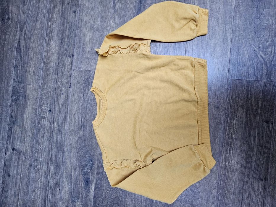Musztardowe bluza 128