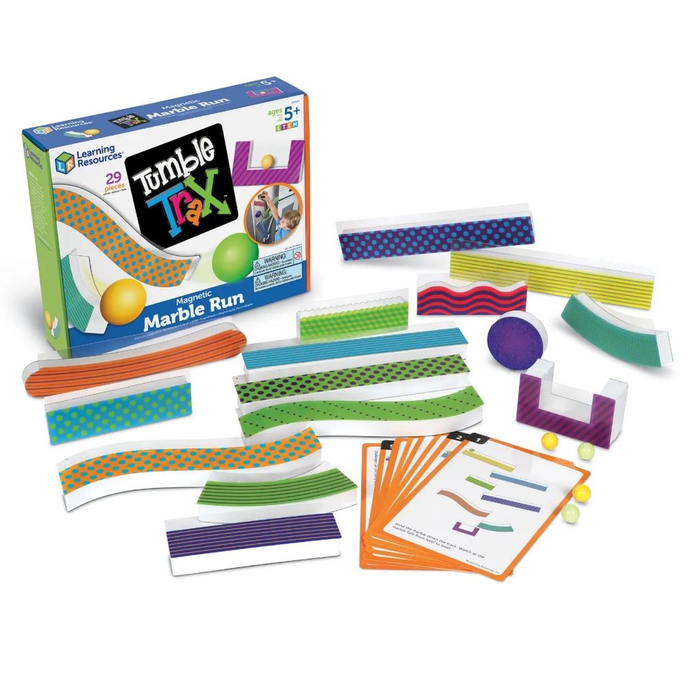 Learning resources Tumble Trax Magnetyczny tor zabawka edukacyjna