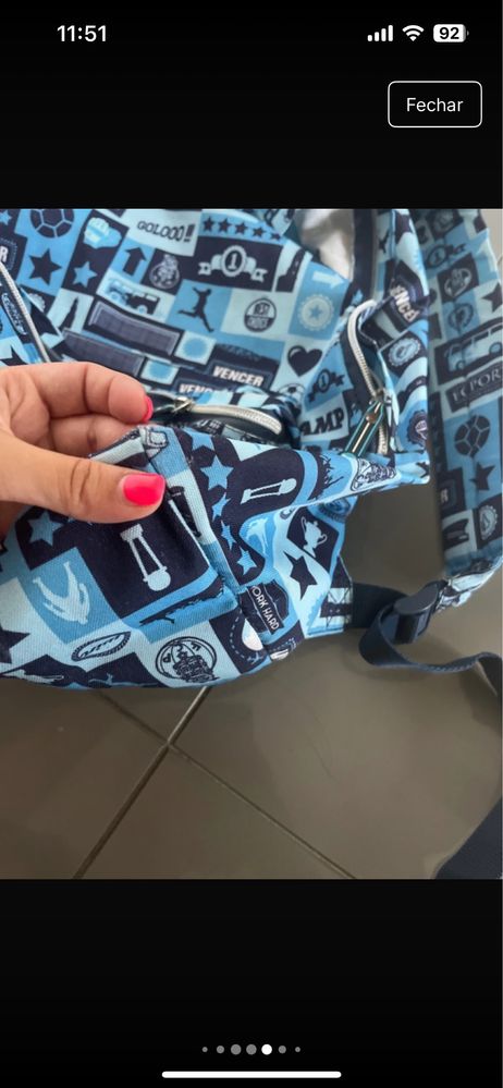 Mochila original do Porto