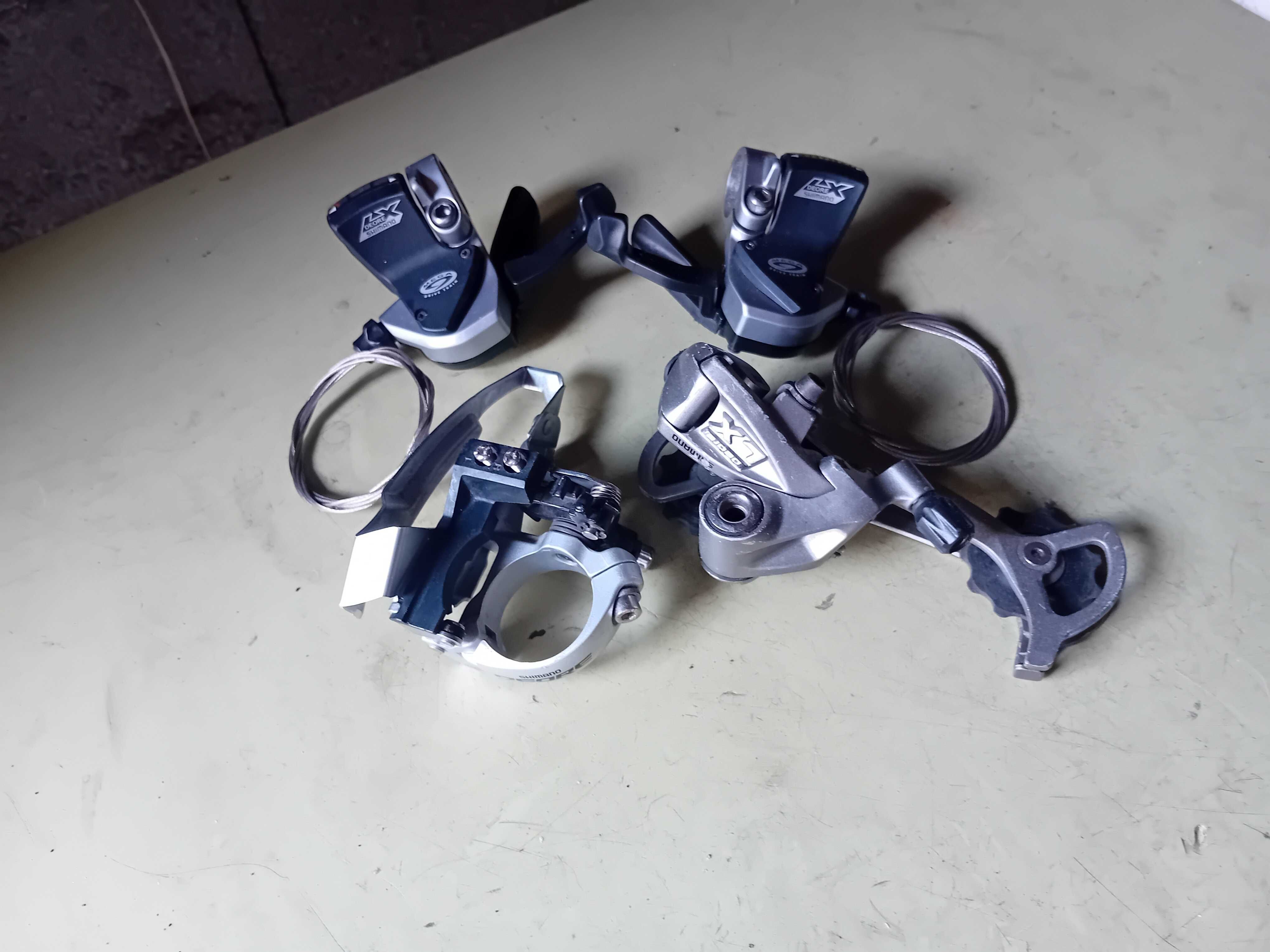 Peças DEORE LX semi-novas
