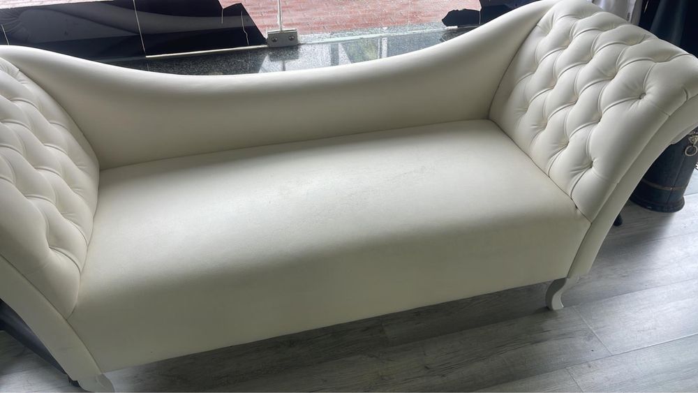 Sofá 3 lugares branco