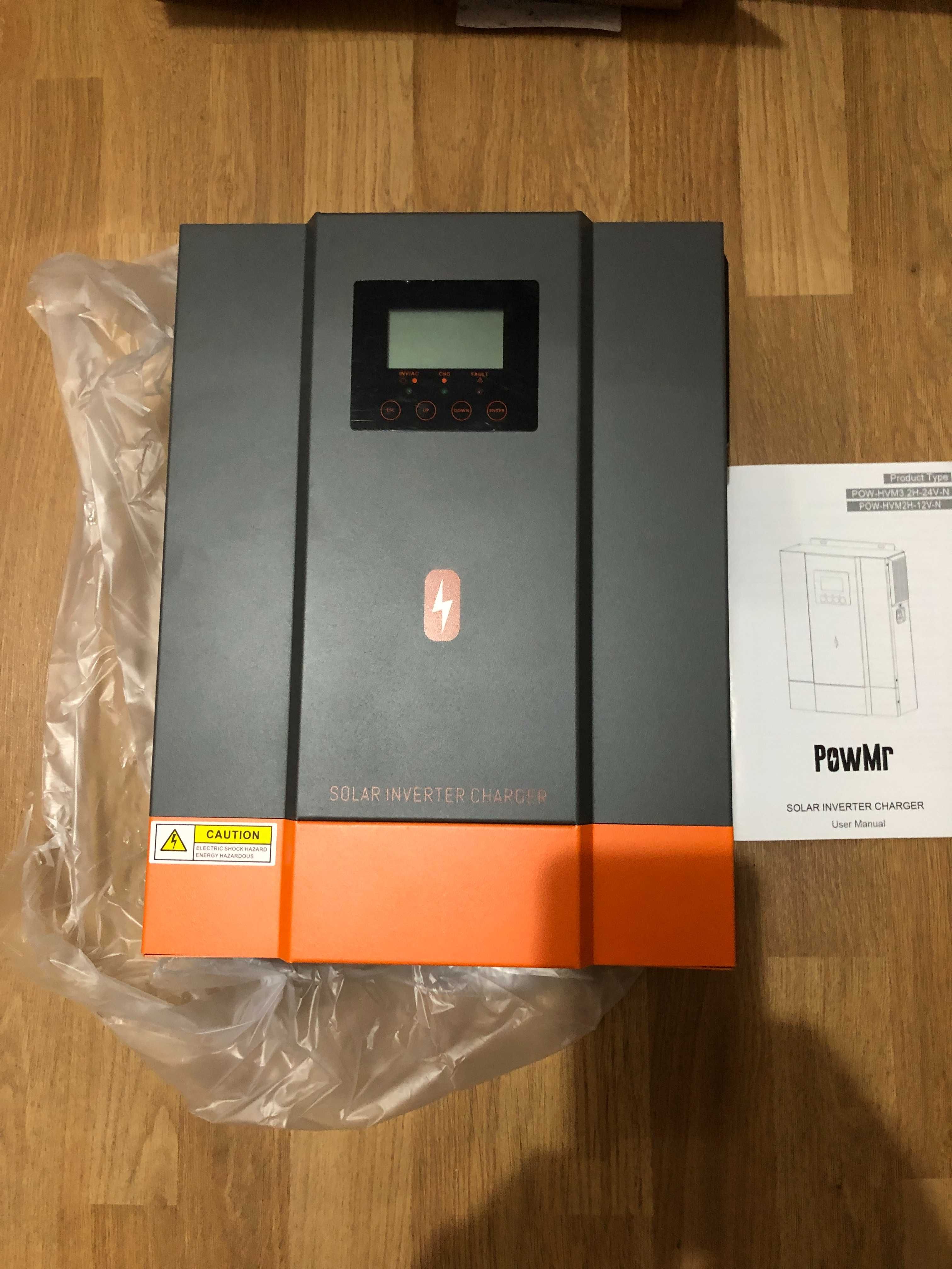 Гібридний інвертор POWMR Solar 3200W POW-HVM3.2H-24V,LiFePo4наявність1
