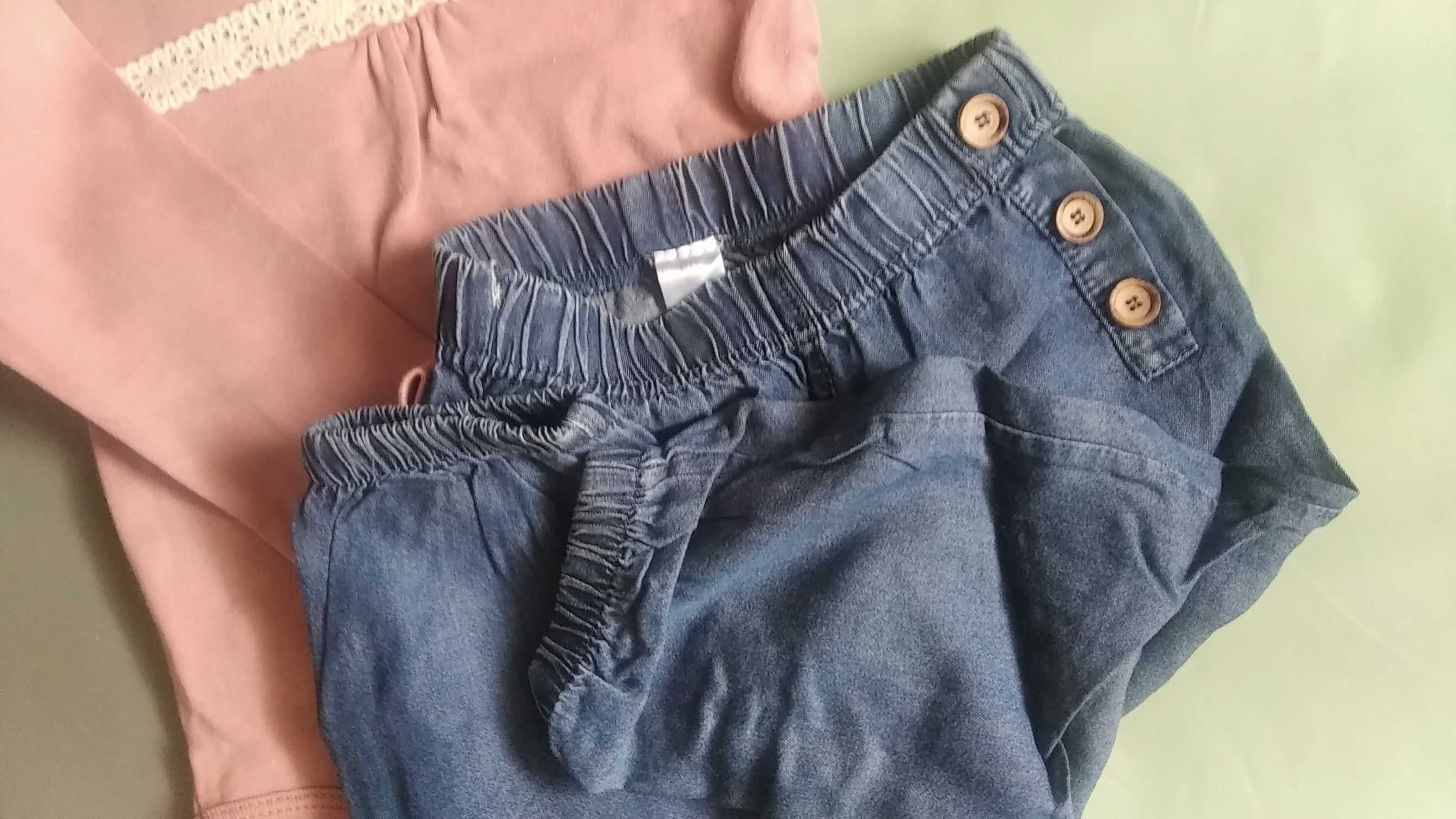 Zestaw body długi rękaw + spodnie Pinokio 86