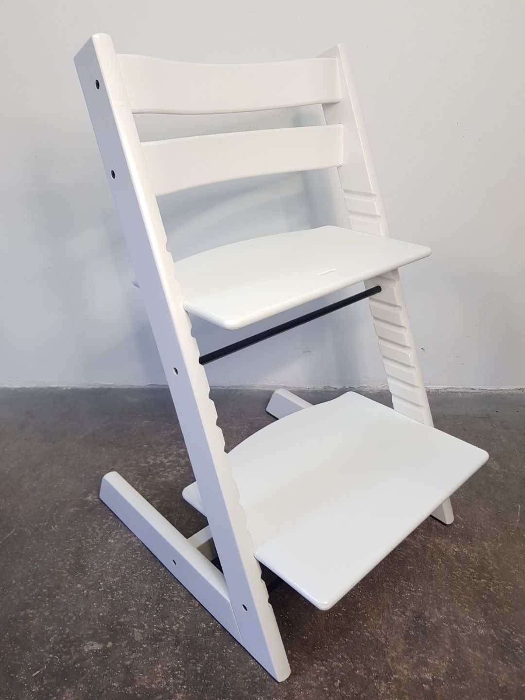 Krzesełko Stokke Tripp Trapp - NOWY MODEL - Baby Set Newborn set BIAŁE