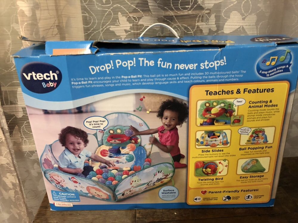 VTECH zabawka interaktywna z piłeczkami pop-a-balls