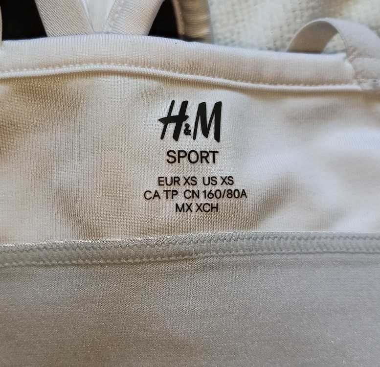 Женский спортивный топ H&M (XS)