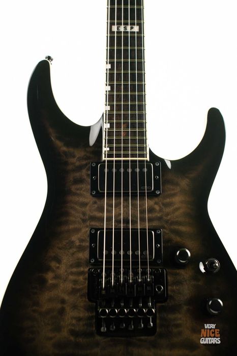 ESP E-II Horizon FR-II See Thru Black Sunburst