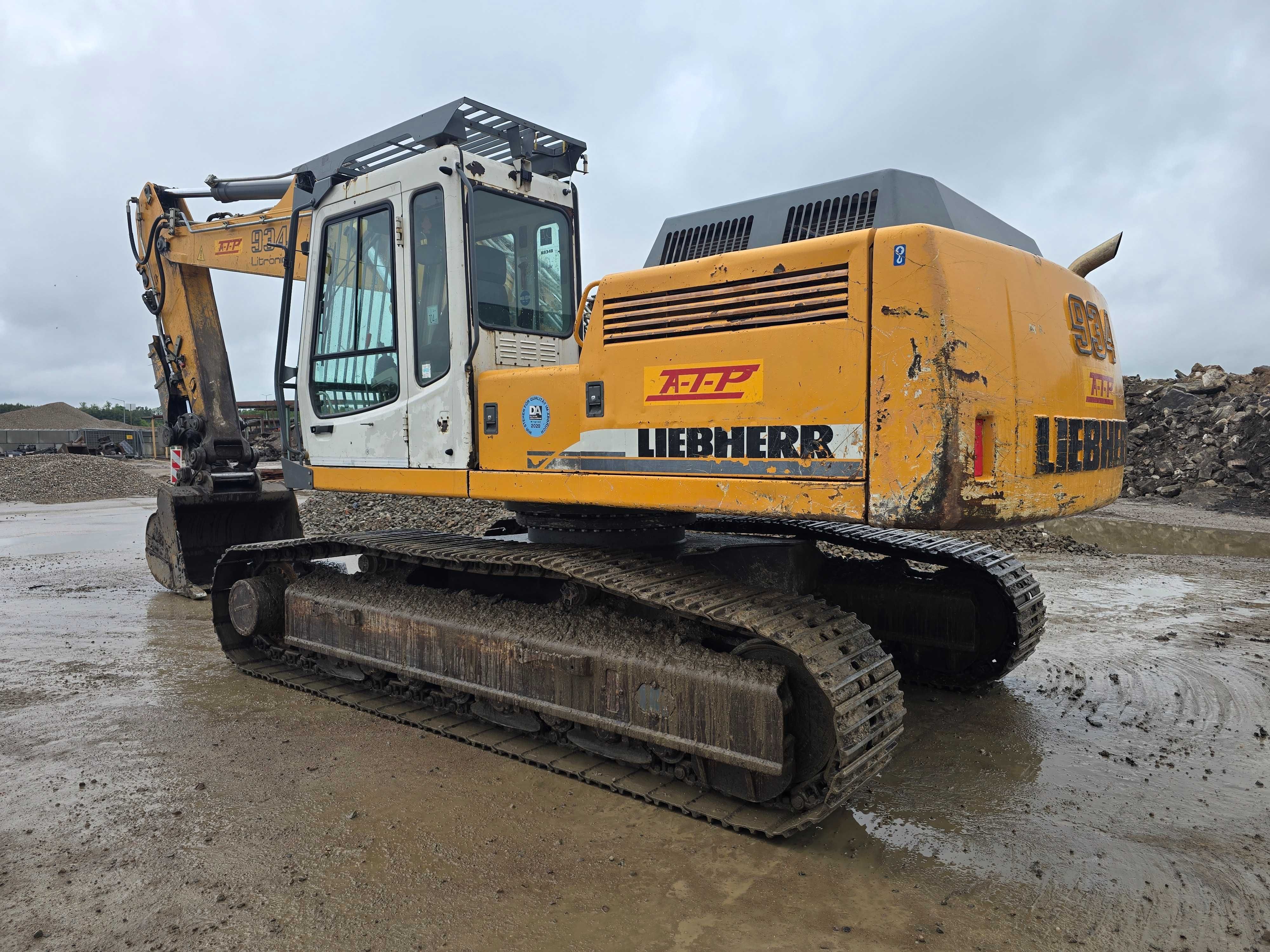 Liebherr 934, koparka gasienicowa