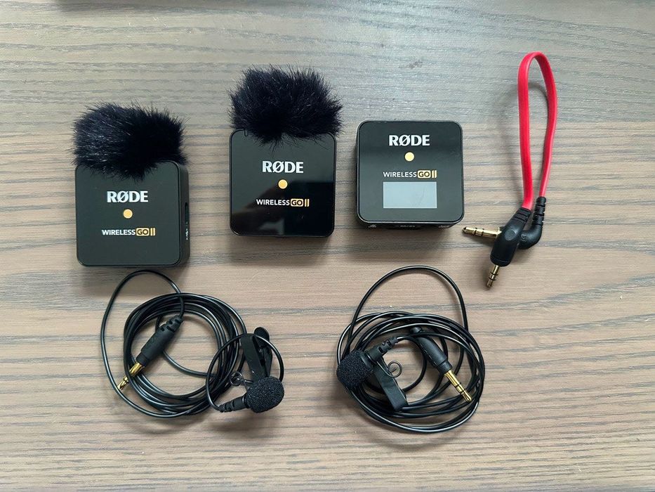 Rode Wireless Go II + Rode Lavalier GO (Dual)