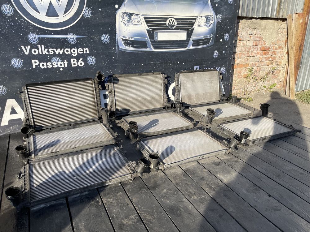 Радиатор интеркулера Volkswagen Passat B6 интеркуллер golf skoda a5