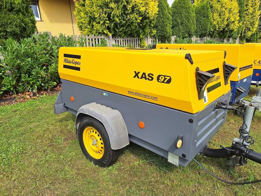 Kompresor Sprężarka Atlas Copco XAS97 2015 Deutz 1217mtg! Jak NOWA!