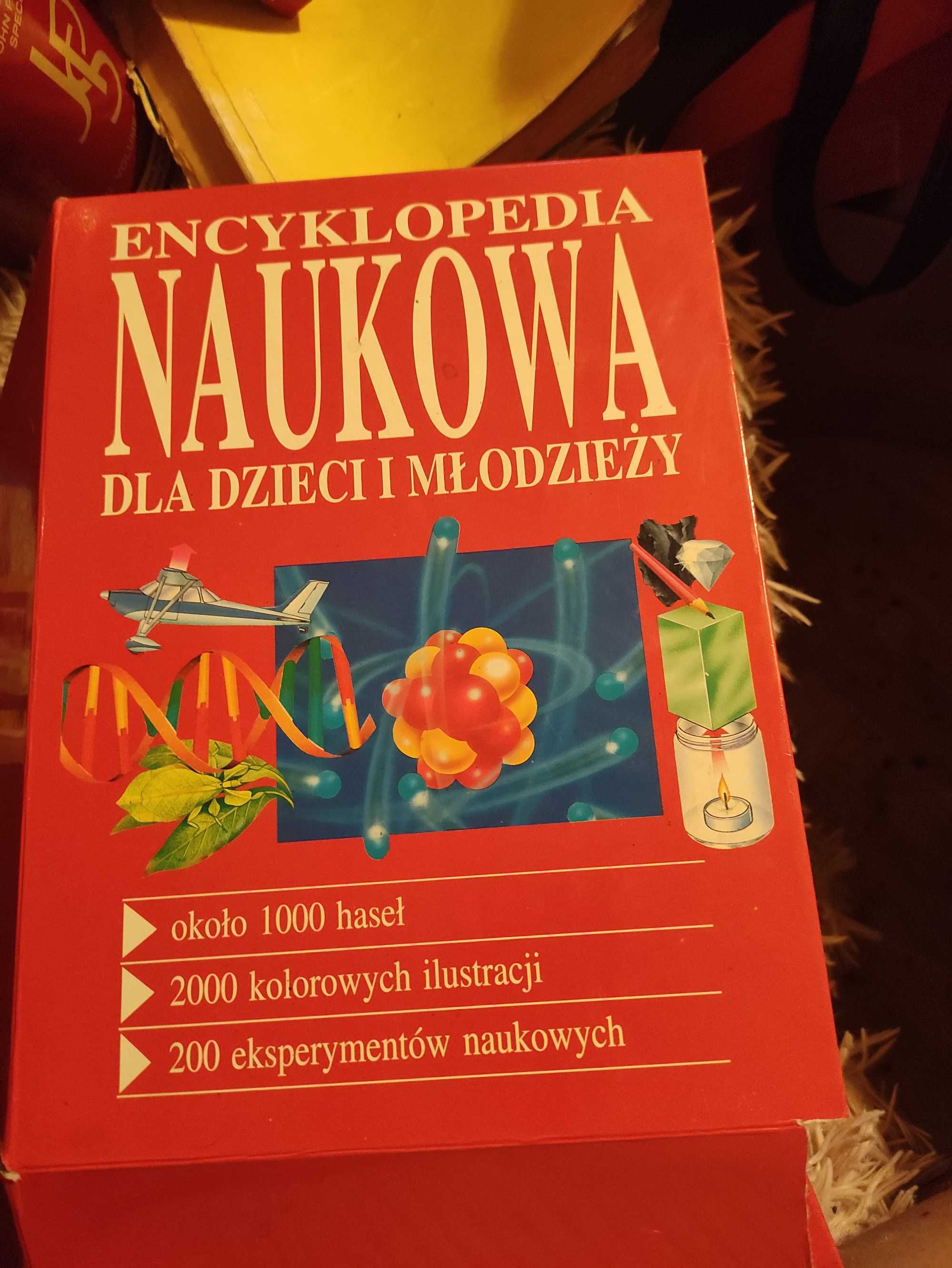 Encyklopedia naukowa dla dzieci 5 tomów. Muza SA rok 2001