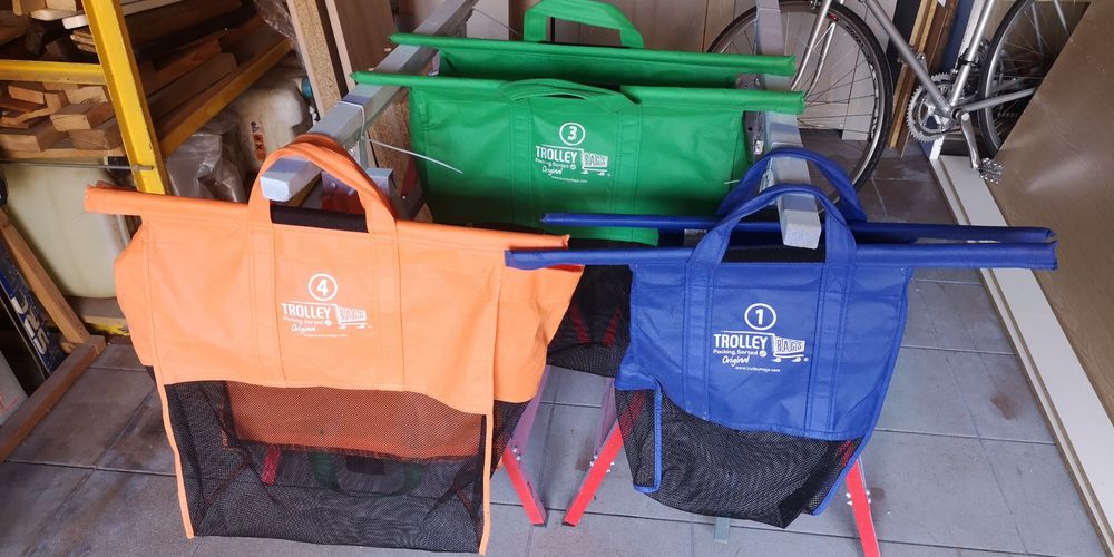 Torby do wózka na zakupy Trolley Bags 3 szt.