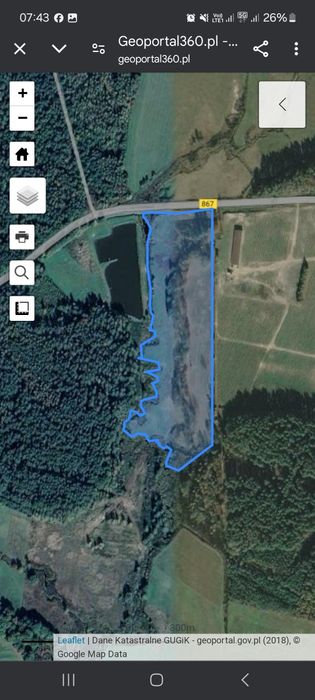 Działka inwestycyjna, rekreacyjna