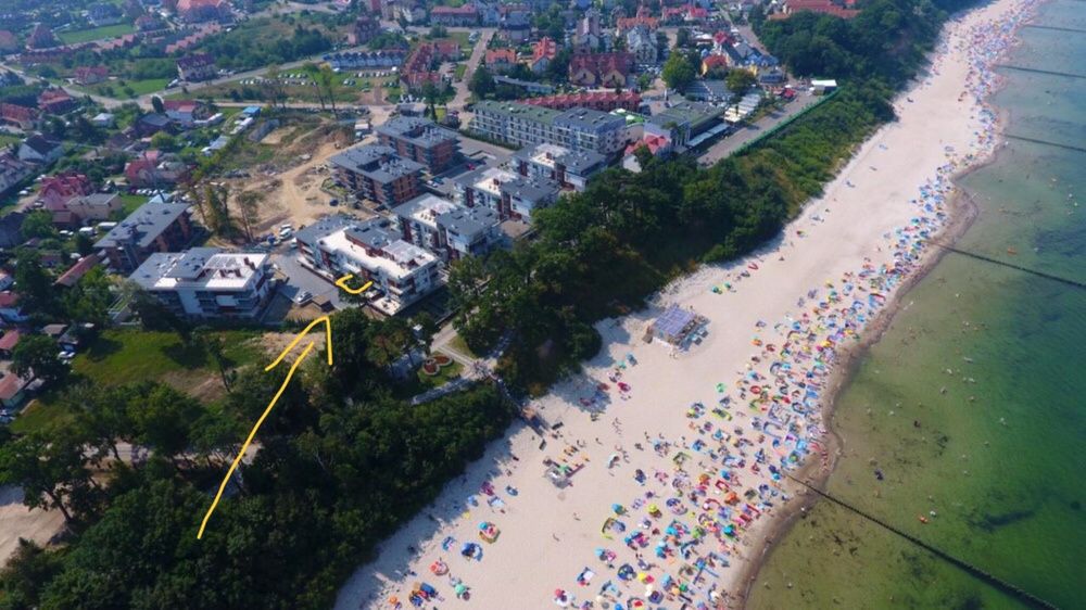 Apartament BD Premium z widokiem na morze noclegi nocleg Rewal