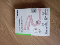 Kabel Belkin Boost Charge Pro Flex MFi USB-C do Lightning 3m,różowy.
