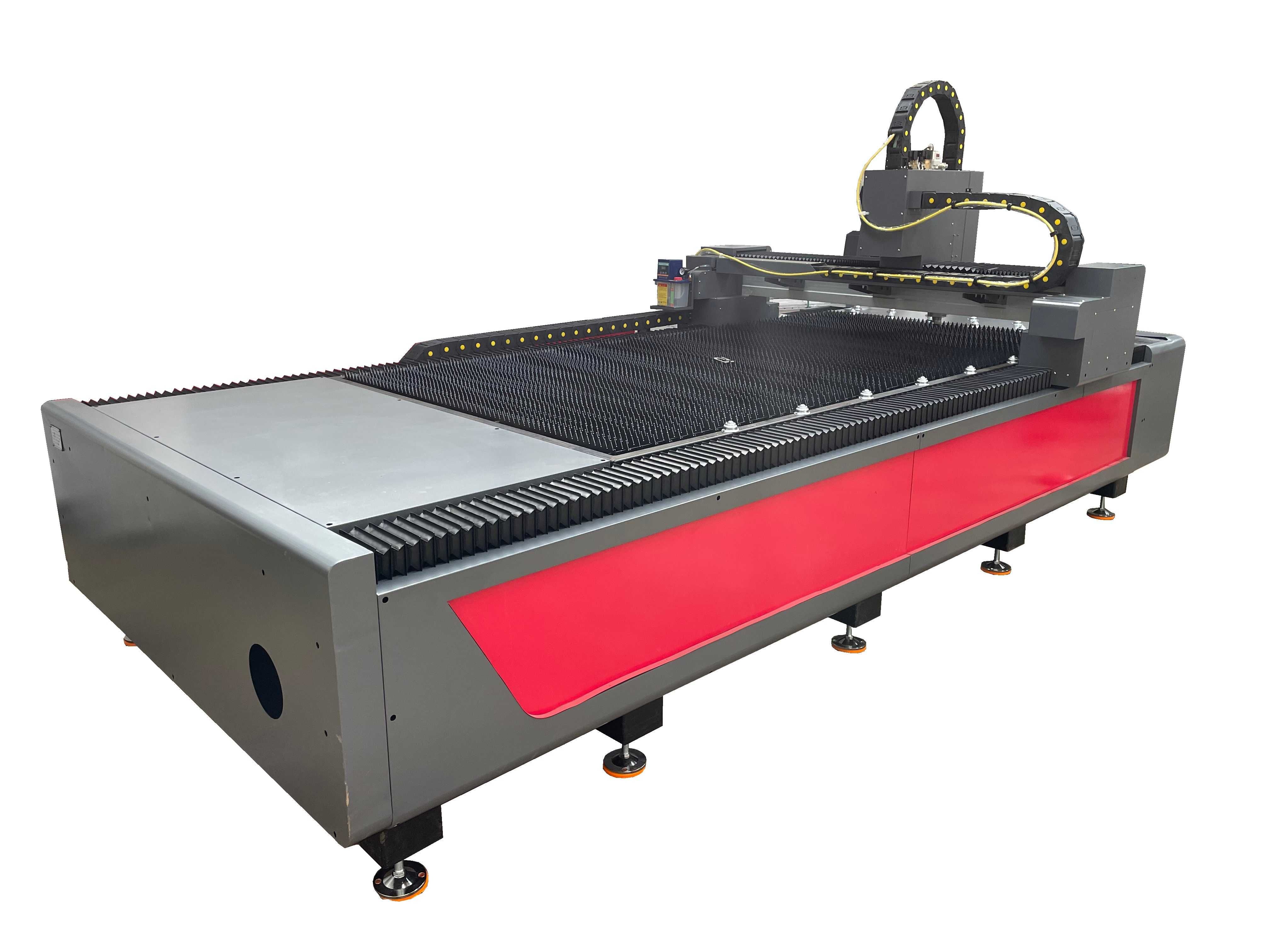 Ploter laserowy fiber laser wycinarka cnc fibrowa 150x300cm 1500W.