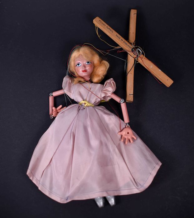 Marionetka Drewniana Pelham Puppets Made IN England - Księżniczka