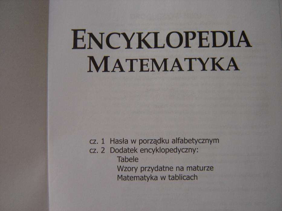 Encyklopedia Matematyka