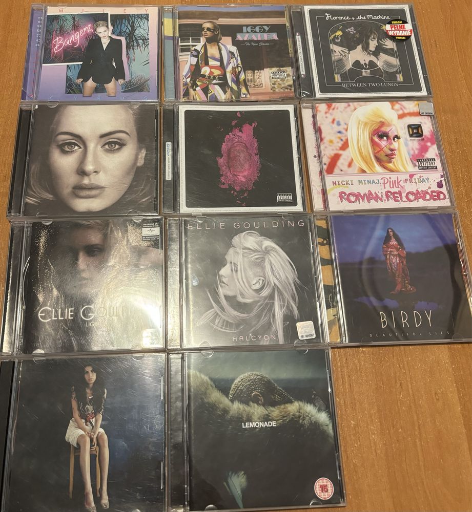 CD Adele, Florence + The Machine, Beyonce, Birdy, Nicki Minaj
