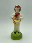 Figura musico de cascata / presepio - artesanato vintage
