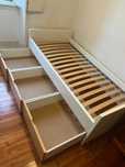 Cama Individual com Arrumação (3 Gavetas Grandes)