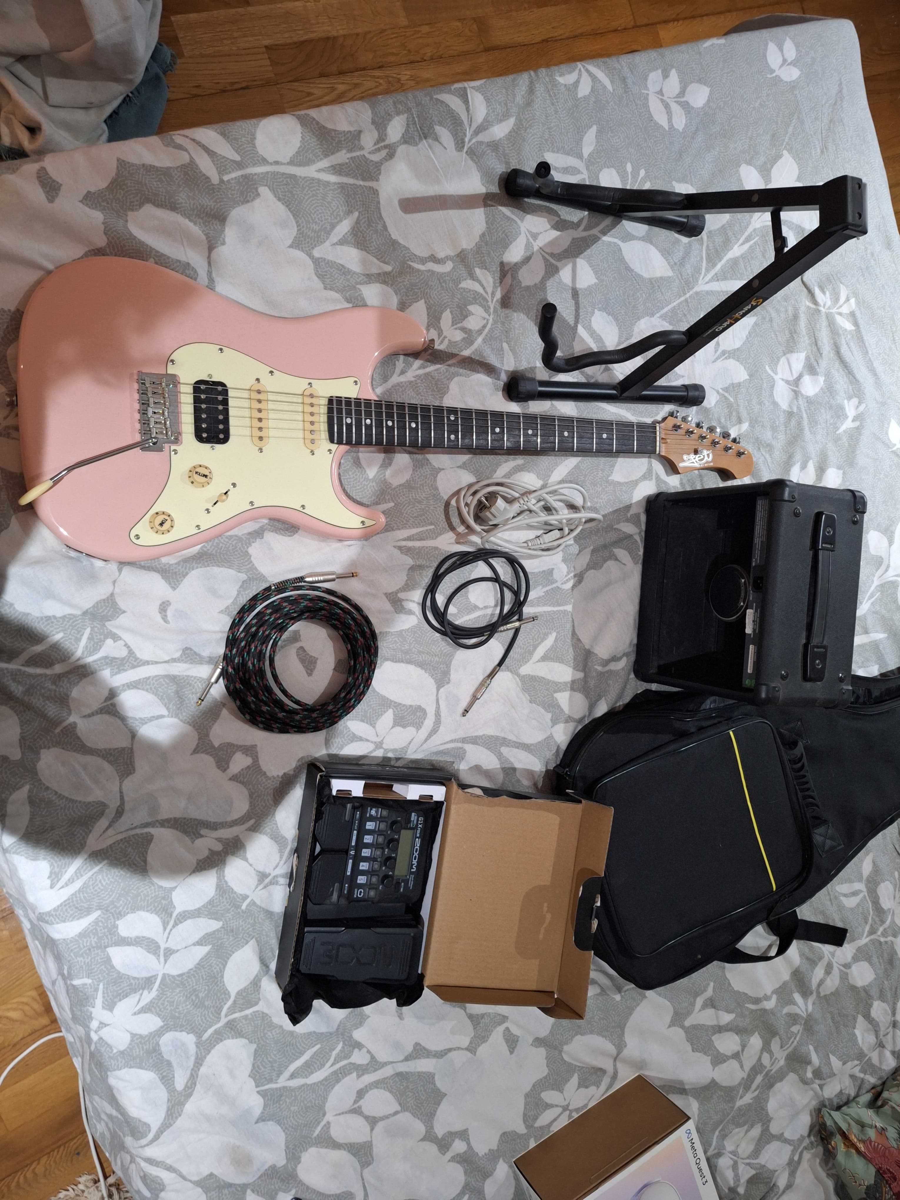 KIT Guitarra Eletrica JET Guitars JS 400