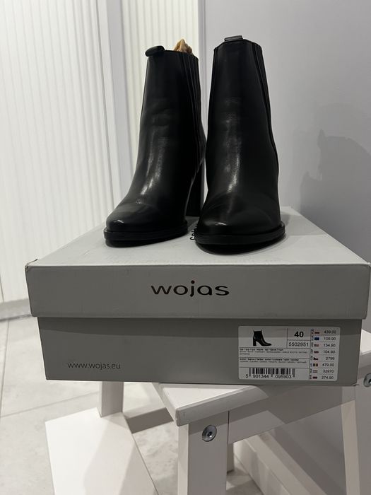 Śliczne sztyblety Wojas