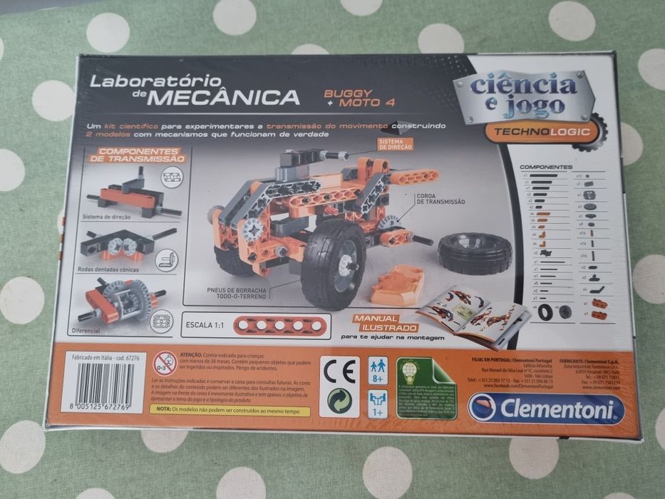 Legos construção moto 4 e barco