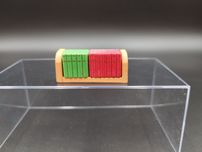 Mini mebelki Półka  z książkami skala 1:12