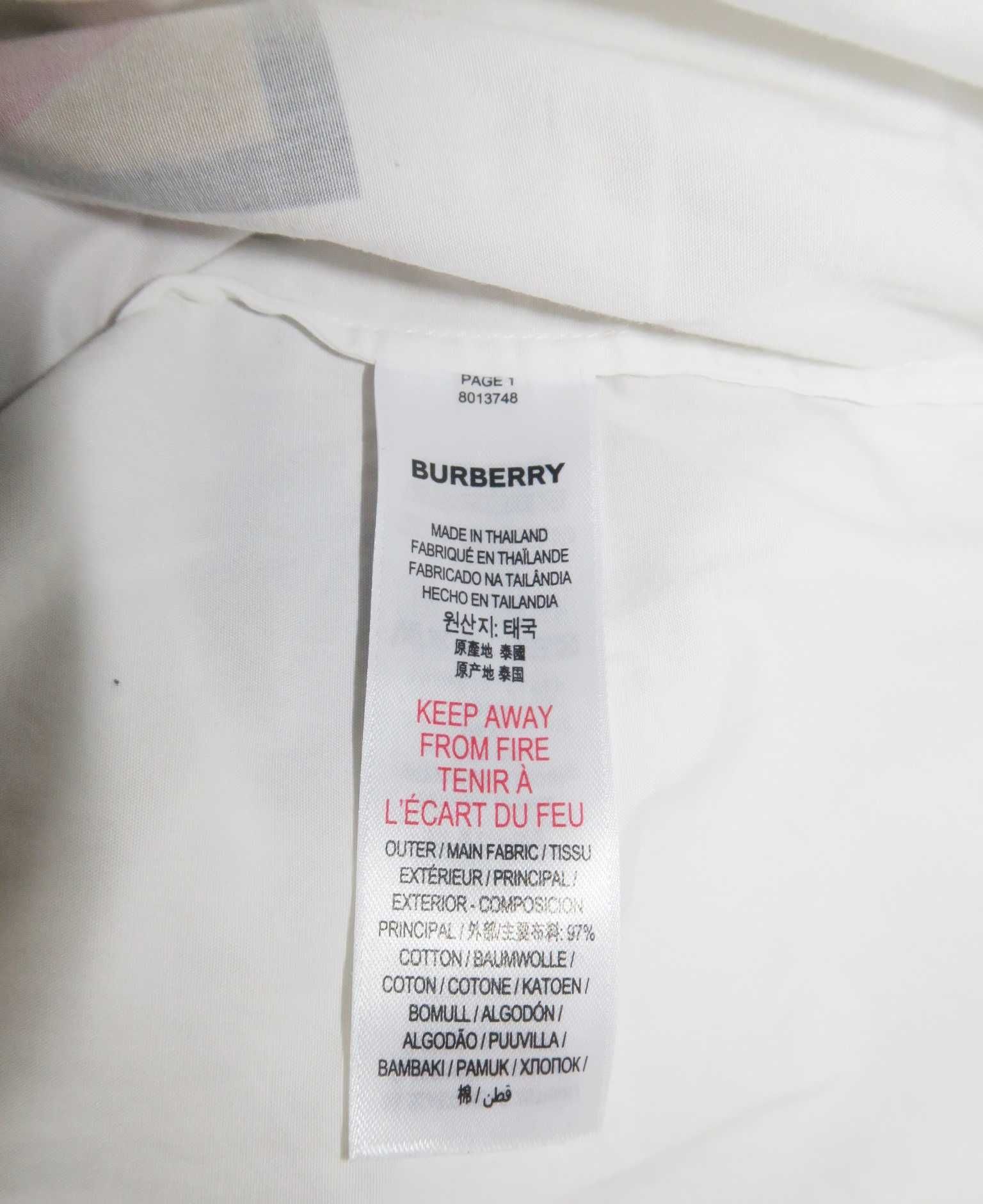 Sukienka oversize dla dziewczynki Burberry 4 latka nowe kolekcje