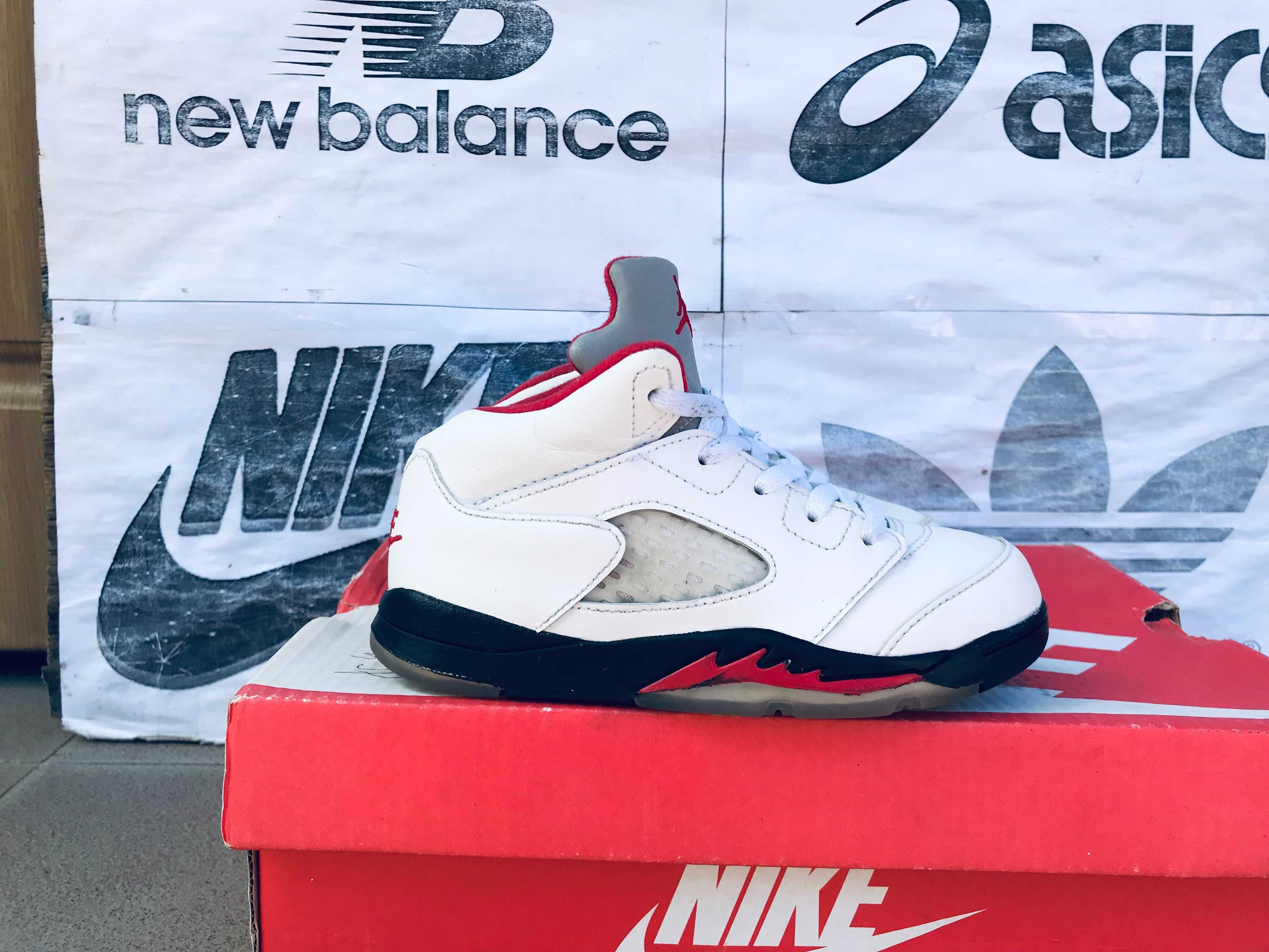 Кроссовки Nike AIr Jordan 5 Retro баскетбольные кожаные ботинки