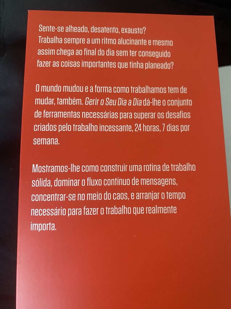 Livro “ Gerir o seu Dia a Dia”