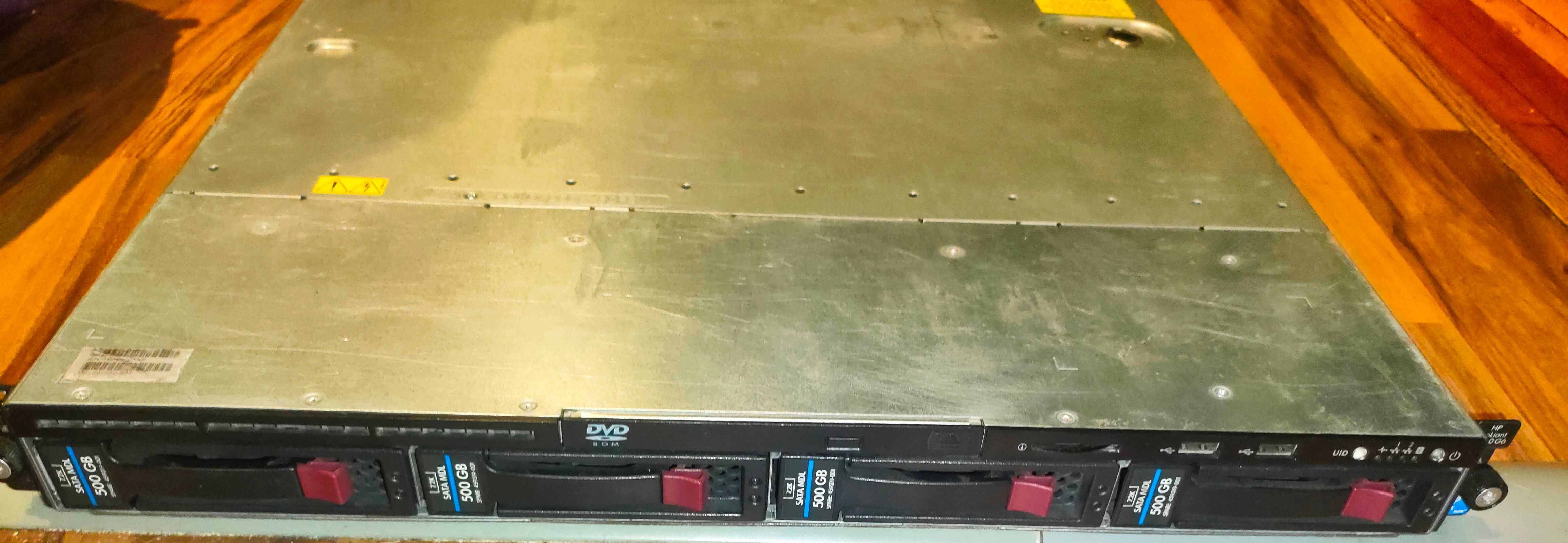 Сервер HP DL160 G6 (CPU Xeon 2*E5520/RAM 10GB/без HDD
