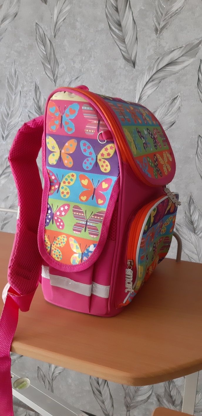 Дитячий каркасний шкільний рюкзак Smart PG-11  34х26х14 см 12 л