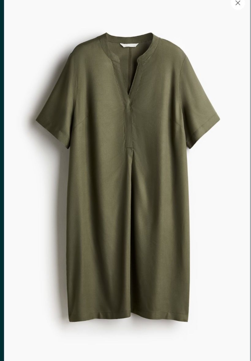 H&m сукня туніка XL L зелена