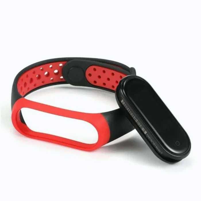 Браслет силиконовый ремешок для Xiaomi Mi Band 3,4,5,6,7