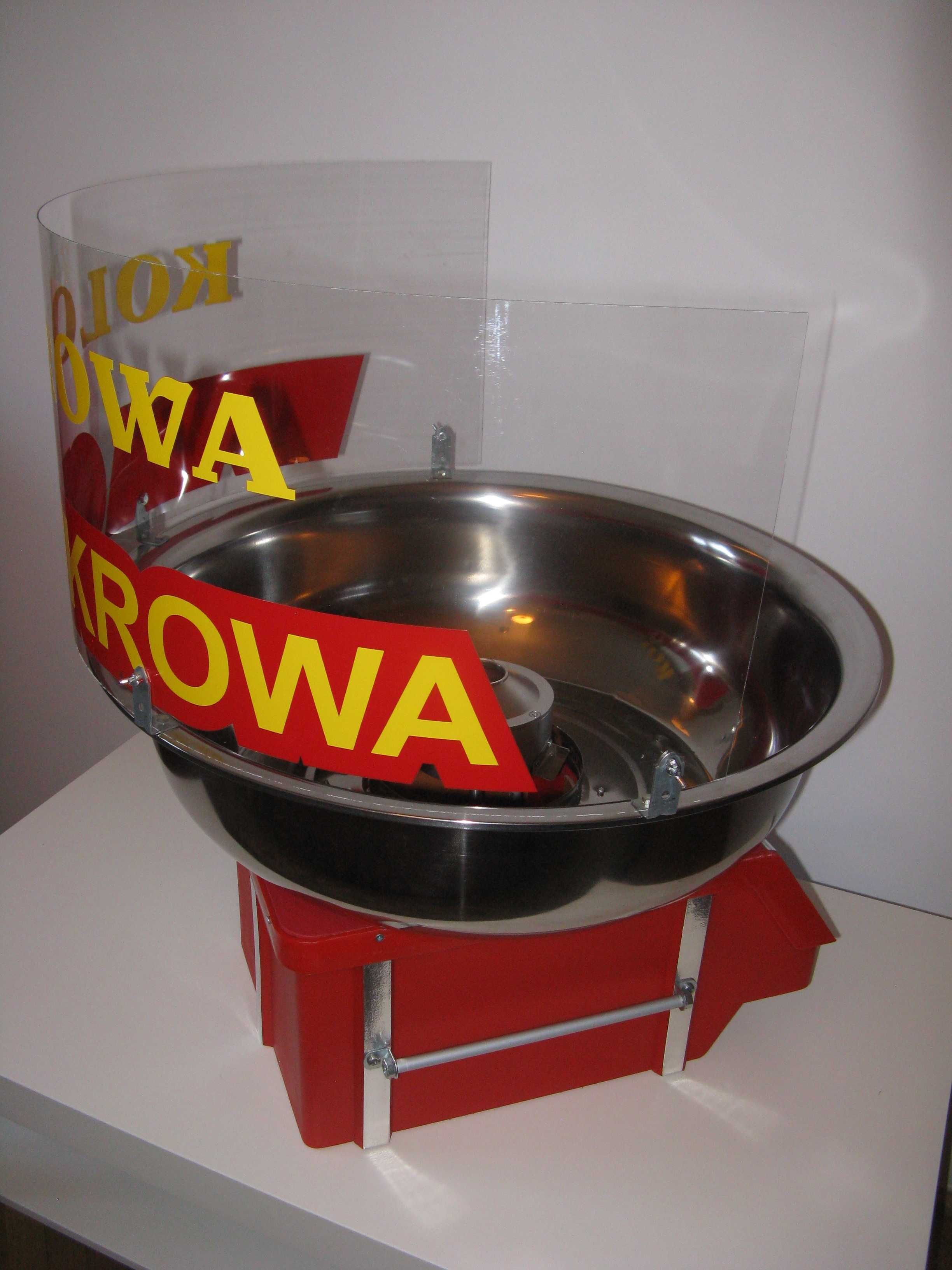 Nowa maszyna do waty cukrowej , wata cukrowa i popcorn, ATEST