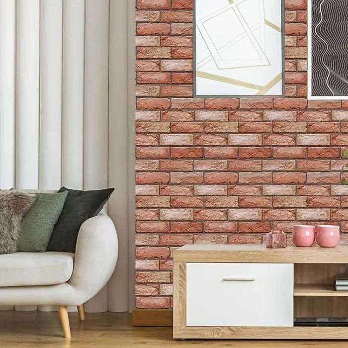 Samoprzylepne Panele Ceglane 3D - Pakiet 10 Sztuk w Świetnej Cenie !