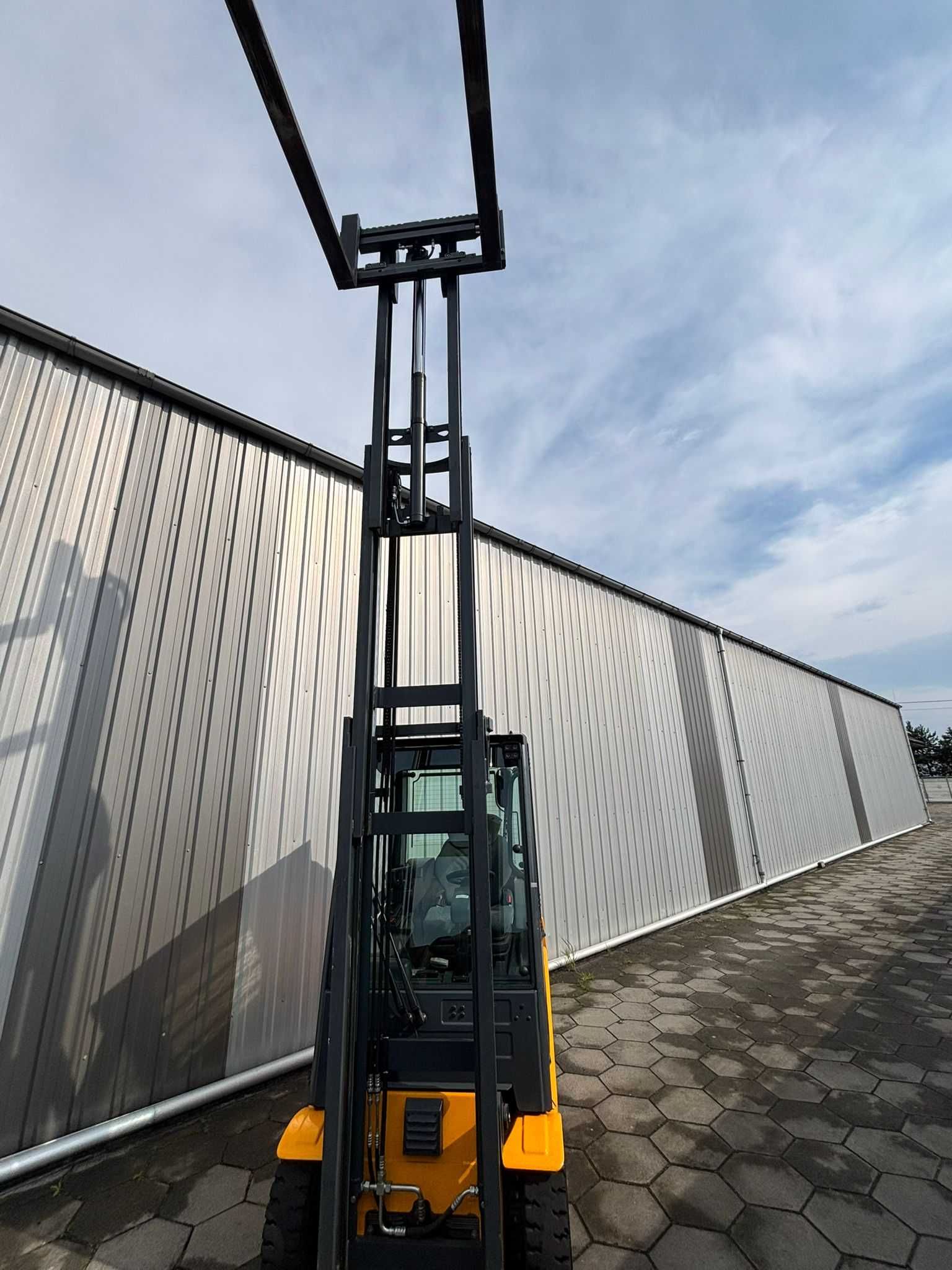 Wózek widłowy ele Jungheinrich EFG 216k Triplex 4710 mm, 2015 rok,