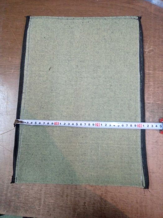 Брезентовый инкассаторский мешок для денег и монет 300*400 мм