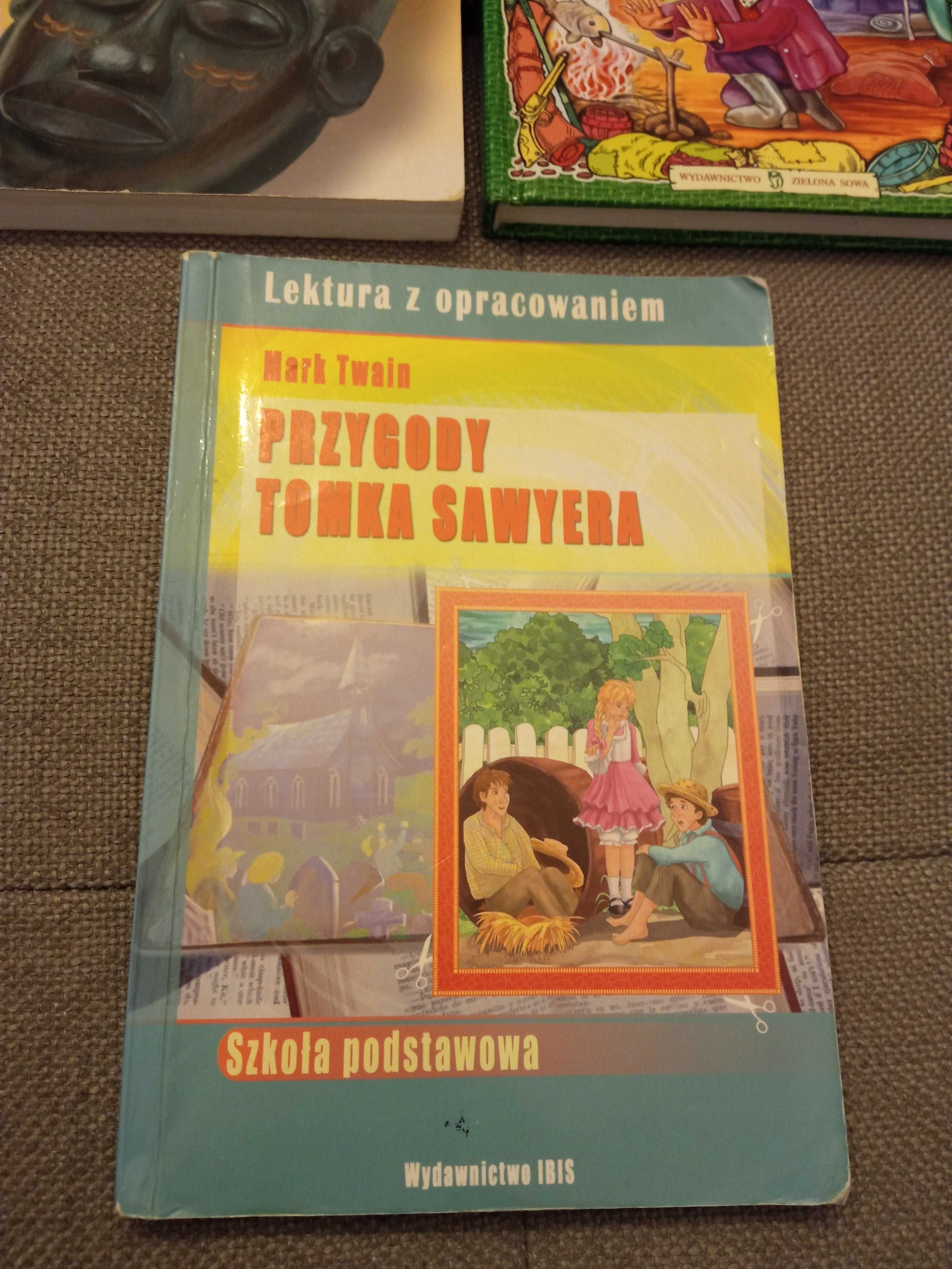 Lektury W pustyni i puszczy Przygody Tomka Sawyera