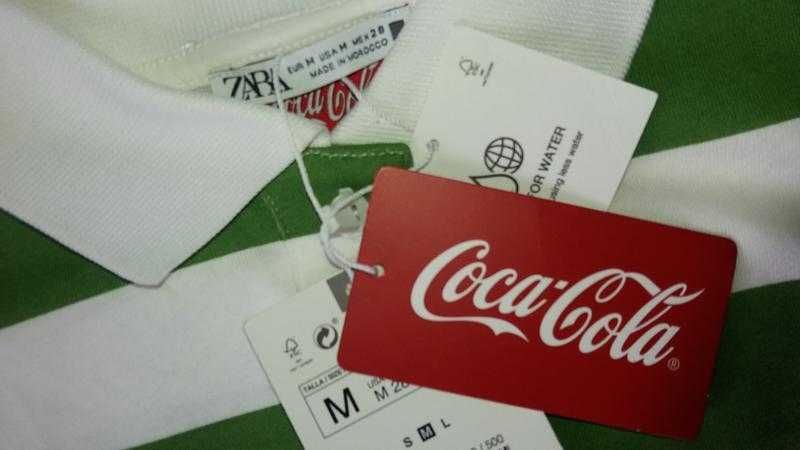 Zara плаття Coca Cola стильне з нових колекцій