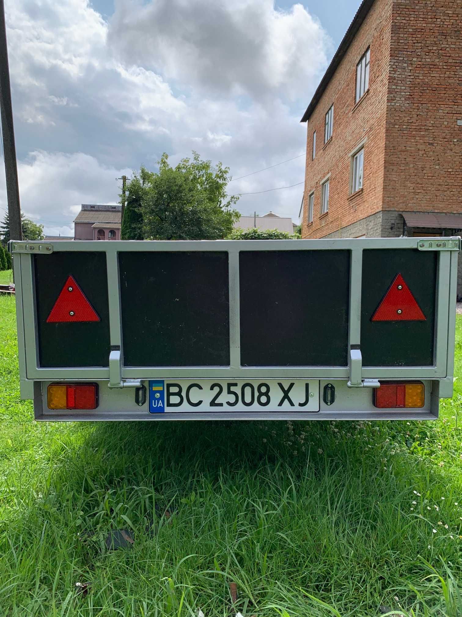 одноосний причіп