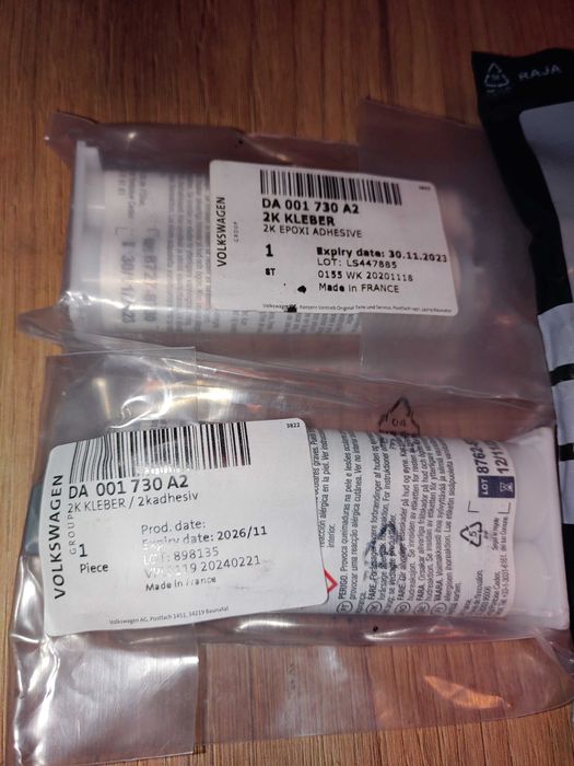 3M DP490 2szt Epoxydowy dwuskładnikowy klej do tworzyw sxtucznych