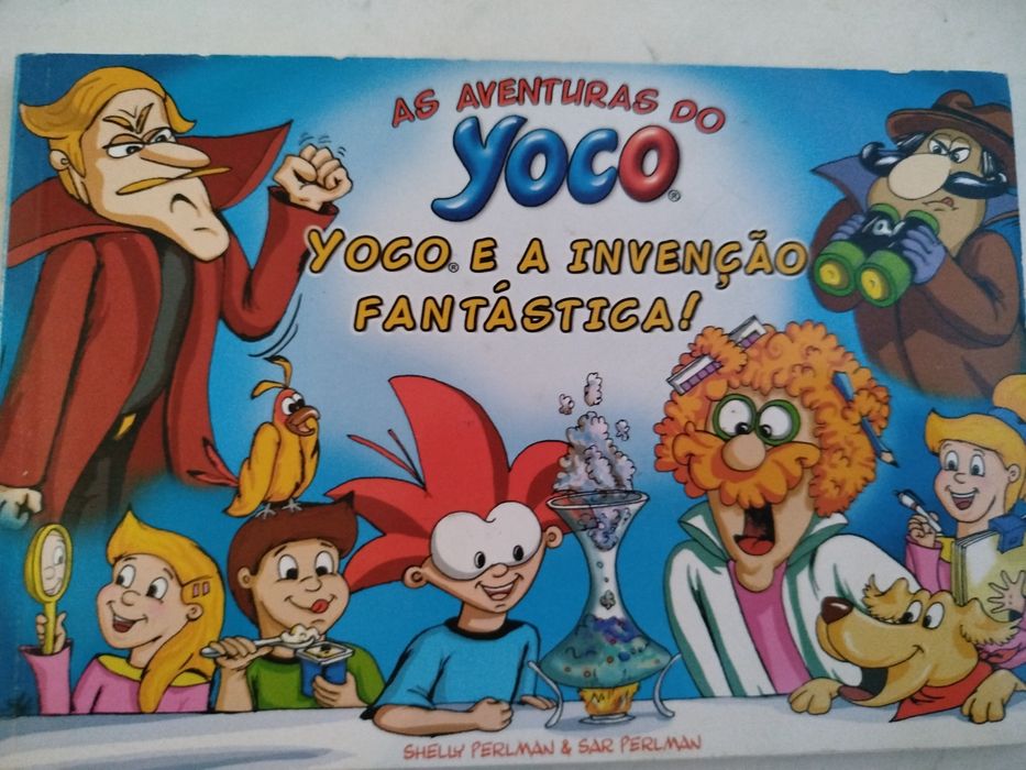 Livro das "Aventuras do yoco"
